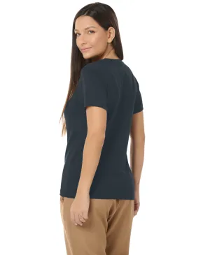 Camiseta Tech Modal Feminina Azul Marinho