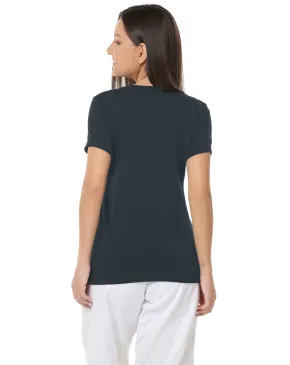 Camiseta Tech Modal Feminina Azul Marinho