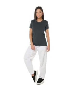 Camiseta Tech Modal Feminina Cinza Chumbo