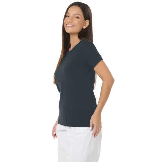 Camiseta Tech Modal Feminina Azul Marinho