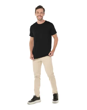 Kit 3 Camisetas Tech Modal Pretas Masculinas