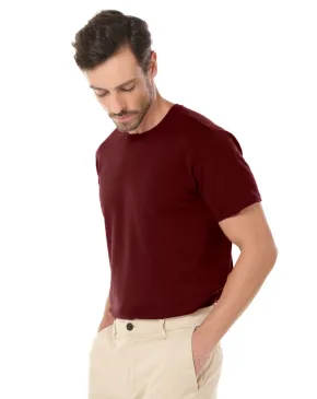 Camiseta Tech Modal Masculina Bordô