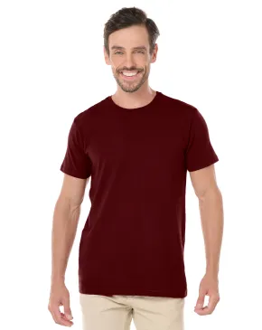 Camiseta Tech Modal Masculina Bordô