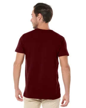 Camiseta Tech Modal Masculina Bordô