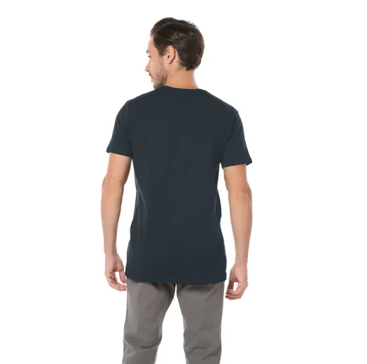 Camiseta Tech Modal Masculina Azul Marinho