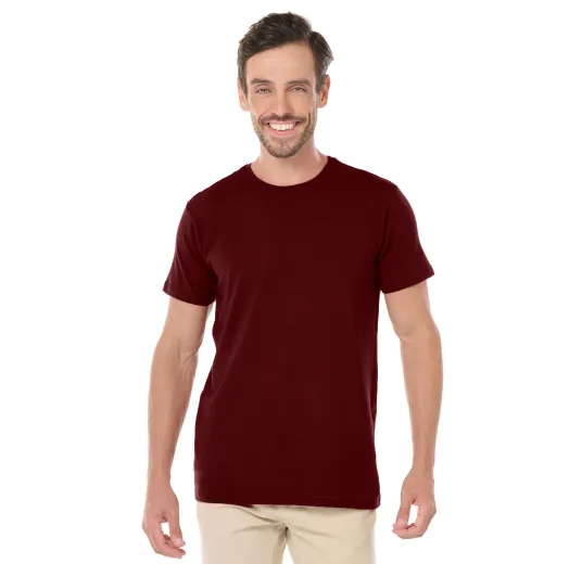 Camiseta Tech Modal Masculina Bordô