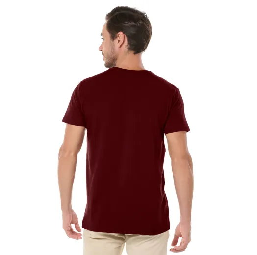 Camiseta Tech Modal Masculina Bordô