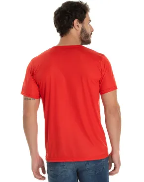 KIT 5 Camisetas de Poliéster/Sublimática Vermelha