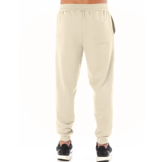 Calça Masculina de Moletom Areia