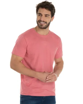 Kit 5 Camisetas Comfort Mescla Goiaba