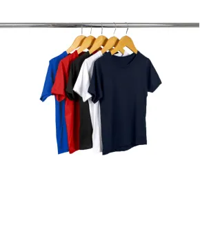 Kit 5 Camisetas Infantil de Algodão Penteado 4