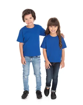 Kit 5 Camisetas Infantil de Algodão Penteado 4