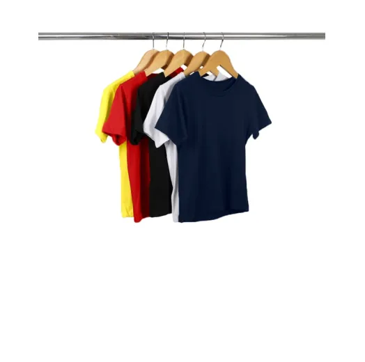 Kit 5 Camisetas Infantil de Algodão Penteado 3