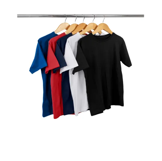 Kit 5 Camisetas Juvenil de Algodão Penteado 4