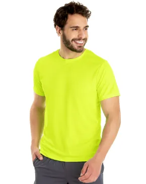 KIT 5 Camisetas Dry Fit Amarelo Fluorescente Proteção UV 30+